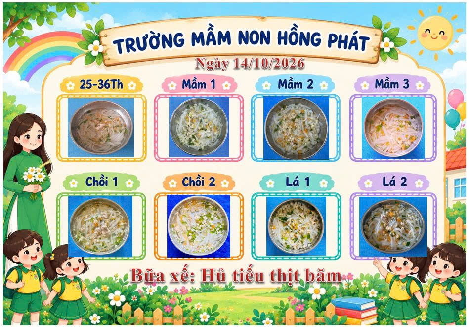 TRƯỜNG MẦM NON HỒNG PHÁT 