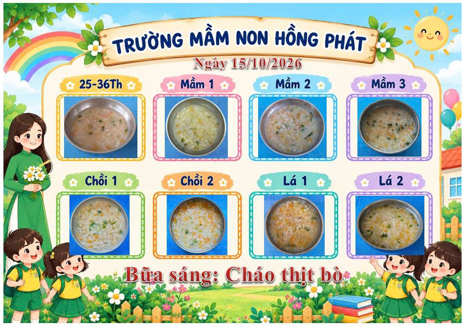 TRƯỜNG MẦM NON HỒNG PHÁT 