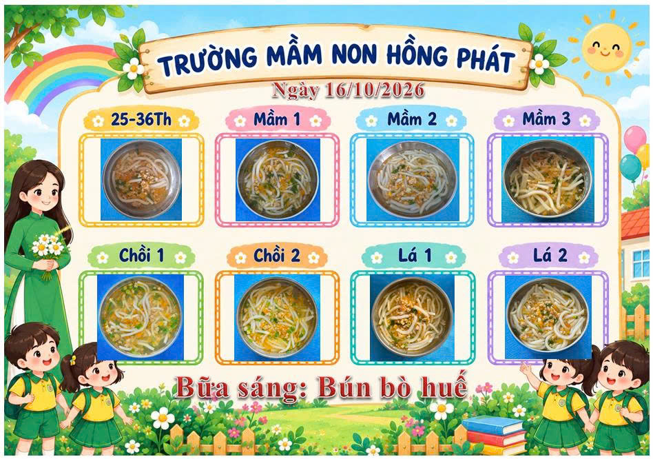 TRƯỜNG MẦM NON HỒNG PHÁT 